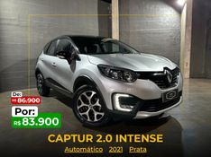 Renault CAPTUR 2.0 16V HI-FLEX INTENSE AUTOMÁTICO 2020/2021 CARRO AUTOMARCAS CAXIAS DO SUL / Carros no Vale