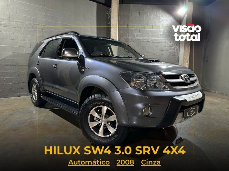 Toyota HILUX SW4 3.0 SRV 4X4 16V TURBO INTERCOOLER DIESEL 4P AUTOMÁTICO 2007/2008 CARRO AUTOMARCAS CAXIAS DO SUL / Carros no Vale