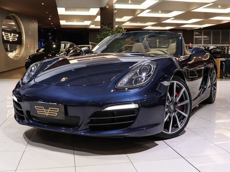 Porsche BOXSTER 3.4 S I6 24V GASOLINA 2P AUTOMÁTICO 2016/2016 VIA BELLA VEÍCULOS ESPECIAIS CAXIAS DO SUL / Carros no Vale