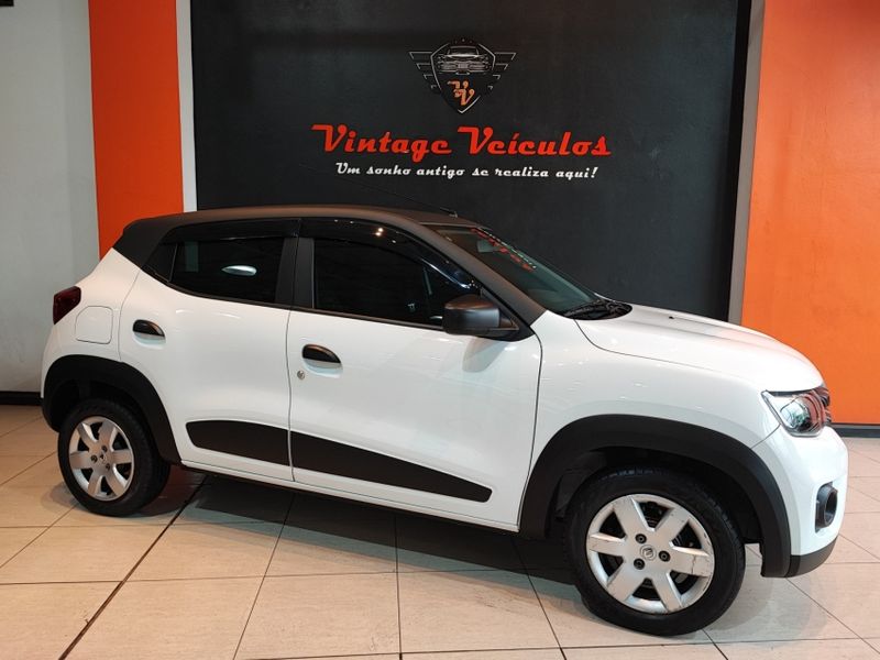 Renault KWID 1.0 12V SCE FLEX ZEN MANUAL 2018/2019 VINTAGE VEÍCULOS CAXIAS DO SUL / Carros no Vale