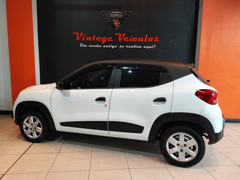 Renault KWID 1.0 12V SCE FLEX ZEN MANUAL 2018/2019 VINTAGE VEÍCULOS CAXIAS DO SUL / Carros no Vale