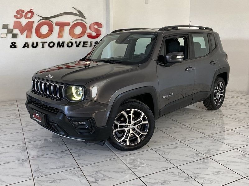 Jeep RENEGADE LONGITUDE T270 1.3 TURBO 2022 SÓ MOTOS E AUTOMÓVEIS SANTA CRUZ DO SUL / Carros no Vale