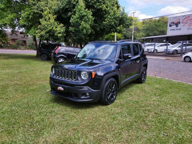 Jeep RENEGADE LONGITUDE 1.8 2018 GRASSI VEÍCULOS LAJEADO / Carros no Vale