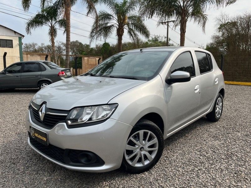 Renault SANDERO EXPRESSION 1.0 2019 NEUMANN VEÍCULOS ARROIO DO MEIO / Carros no Vale