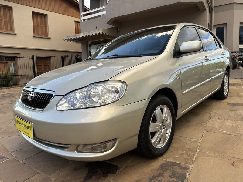 Toyota Corolla SE-G 1.8/ 16V 2005/2005 ATUAL VEÍCULOS VISTA ALEGRE DO PRATA / Carros no Vale