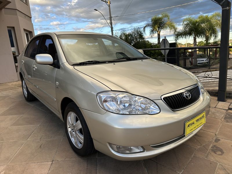 Toyota Corolla SE-G 1.8/ 16V 2005/2005 ATUAL VEÍCULOS VISTA ALEGRE DO PRATA / Carros no Vale