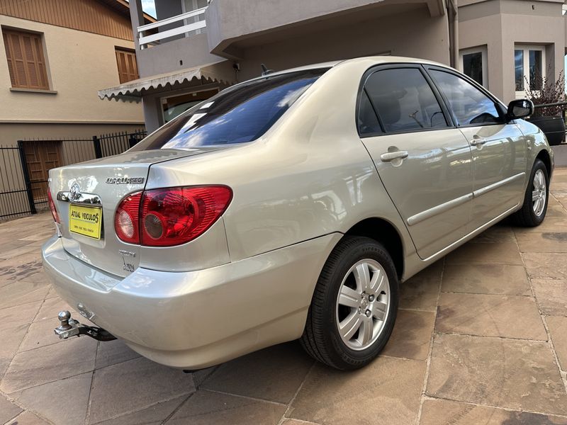 Toyota Corolla SE-G 1.8/ 16V 2005/2005 ATUAL VEÍCULOS VISTA ALEGRE DO PRATA / Carros no Vale