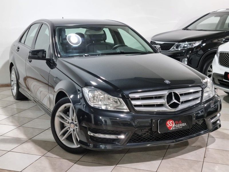 MERCEDES-BENZ C 180 1.6 CGI SPORT 16V TURBO 2012/2013 SUL SERRA MOTORS CAXIAS DO SUL / Carros no Vale