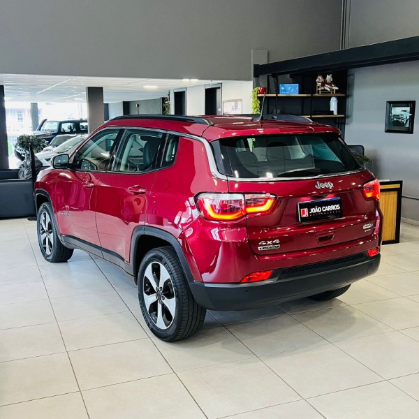 JEEP COMPASS 2.0 LONGITUDE 4X4 2018/2018 JOÃO CARROS MULTIMARCAS GUAPORÉ / Carros no Vale