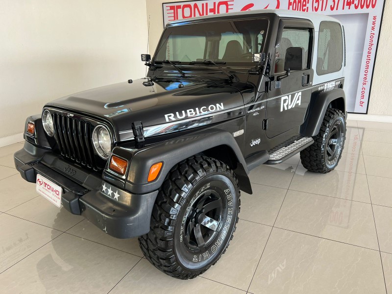 JEEP WRANGLER 4.0 SPORT 4X4 6I 12V 1997/1998 TONHO AUTOMÓVEIS LAJEADO / Carros no Vale