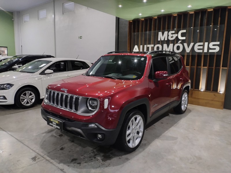 JEEP RENEGADE 1.8 16V LIMITED 2020/2021 M&C AUTOMÓVEIS CAXIAS DO SUL / Carros no Vale