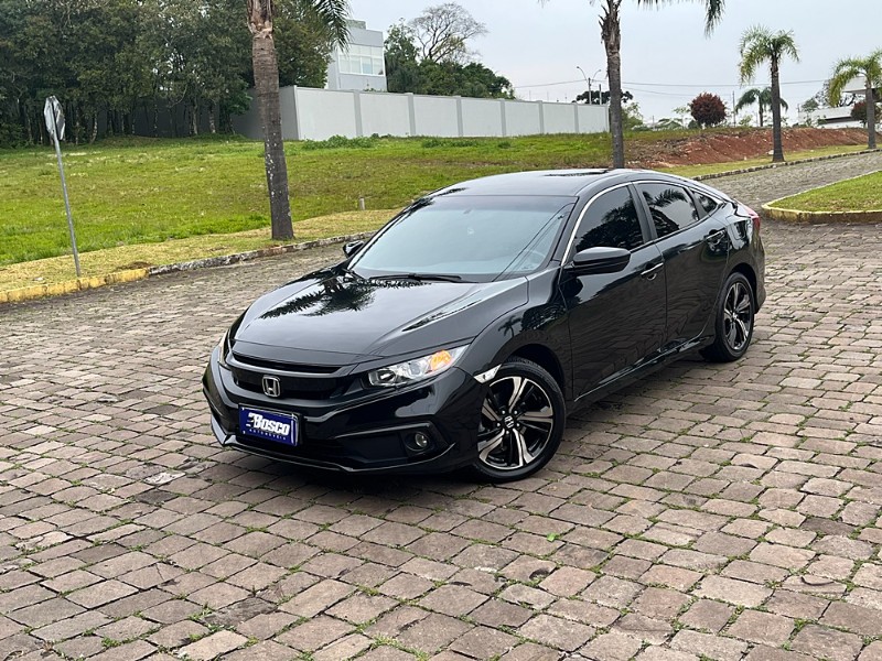 HONDA CIVIC SPORT 4P FLEX AUT 2020/2020 BOSCO AUTOMÓVEIS GUAPORÉ / Carros no Vale