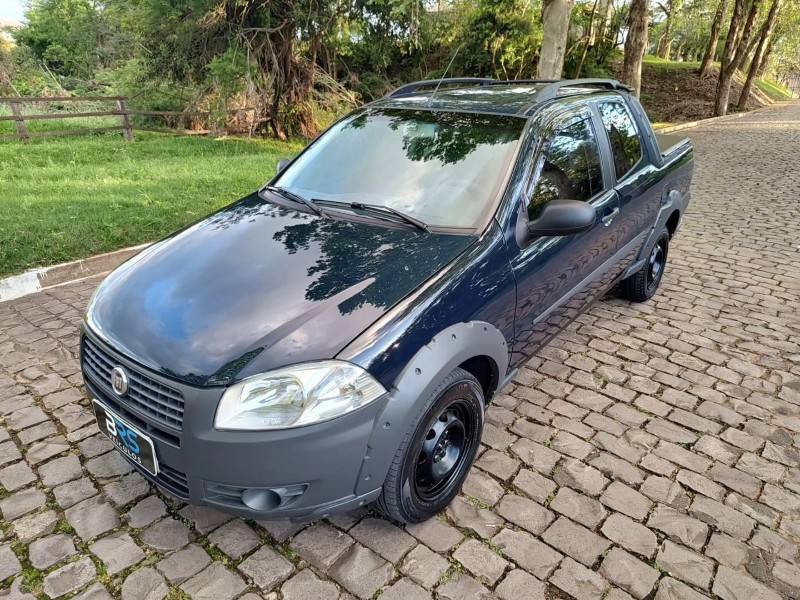 FIAT STRADA WORKING 1.4 MPI FIRE FLEX 8V CD 2013/2013 BRS VEÍCULOS BOM RETIRO DO SUL / Carros no Vale