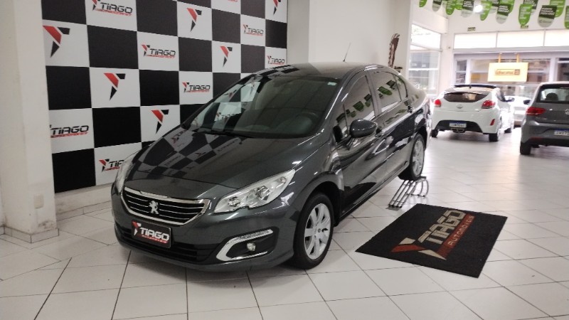 PEUGEOT 408 SED BUS./ALLURE 1.6 TB 16V 2016/2017 TIAGO AUTOMÓVEIS VENÂNCIO AIRES / Carros no Vale