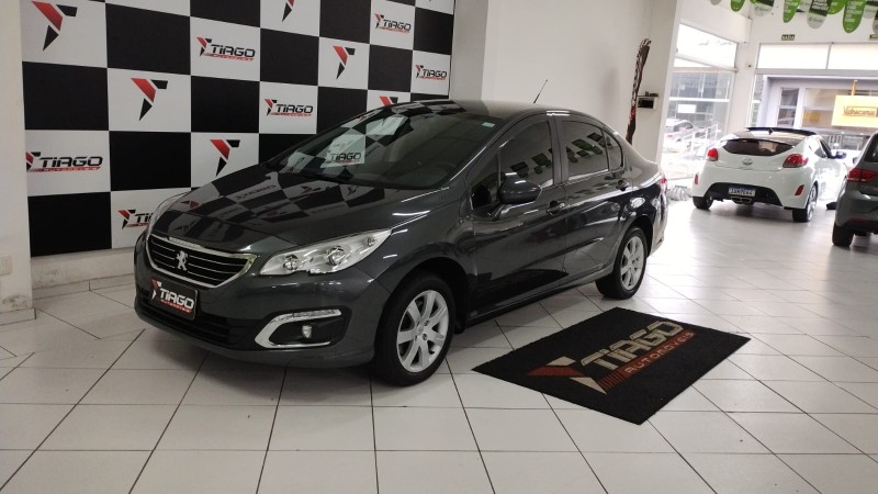 PEUGEOT 408 SED BUS./ALLURE 1.6 TB 16V 2016/2017 TIAGO AUTOMÓVEIS VENÂNCIO AIRES / Carros no Vale