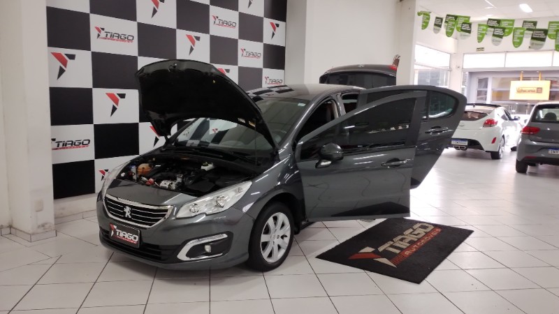 PEUGEOT 408 SED BUS./ALLURE 1.6 TB 16V 2016/2017 TIAGO AUTOMÓVEIS VENÂNCIO AIRES / Carros no Vale