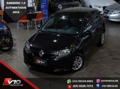 RENAULT SANDERO 1.0 12V SCE FLEX AUTHENTIQUE MANUAL 2018/2019 V10 VEÍCULOS CAXIAS DO SUL / Carros no Vale