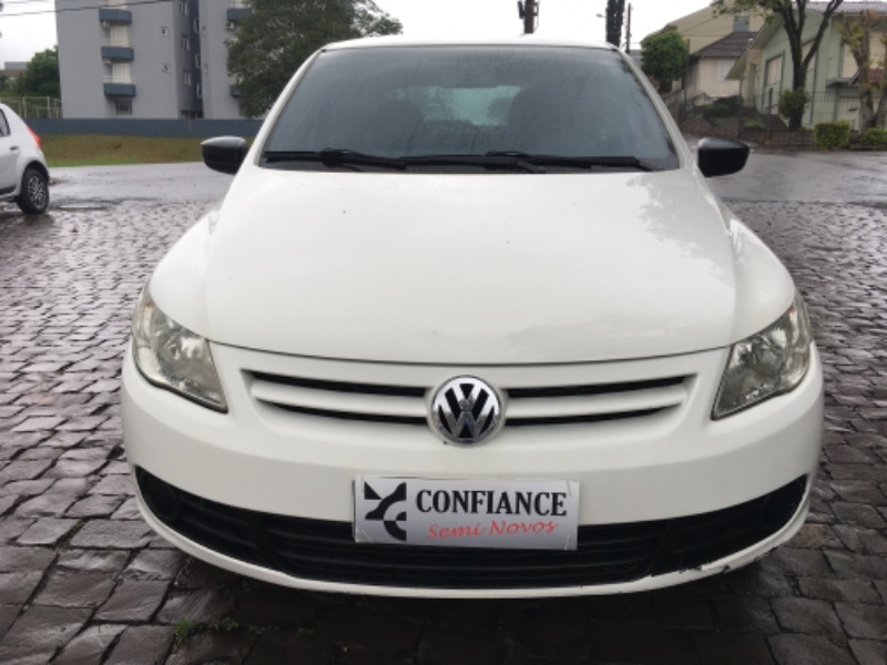 VOLKSWAGEN GOL (NOVO) 1.0 MI TOTAL FLEX 8V 4P 2009/2010 COMPLETO VEÍCULOS GUAPORÉ / Carros no Vale