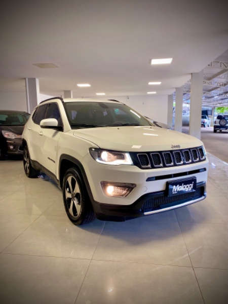 JEEP COMPASS 2.0 16V FLEX LONGITUDE AUTOMÁTICO 2017/2017 MALAGGI VEÍCULOS ENCANTADO / Carros no Vale