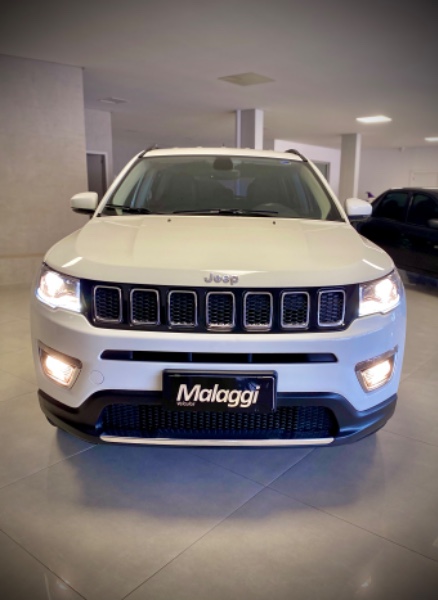 JEEP COMPASS 2.0 16V FLEX LONGITUDE AUTOMÁTICO 2017/2017 MALAGGI VEÍCULOS ENCANTADO / Carros no Vale