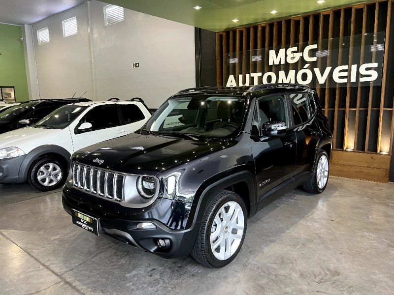 JEEP RENEGADE 1.8 16V LIMITED 2021/2021 M&C AUTOMÓVEIS CAXIAS DO SUL / Carros no Vale