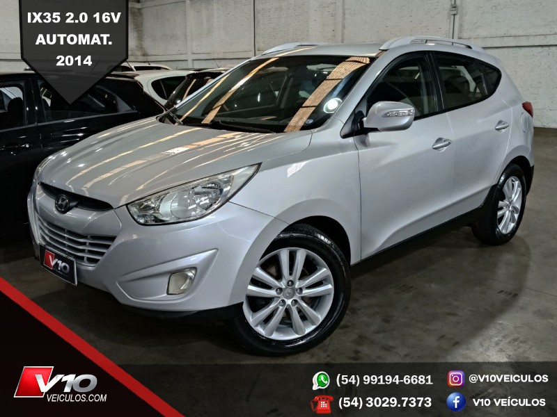 HYUNDAI IX 35 2.0 MPFI GLS 16V FLEX 4P AUTOMÁTICO 2013/2014 V10 VEÍCULOS CAXIAS DO SUL / Carros no Vale