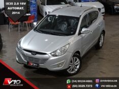 HYUNDAI IX 35 2.0 MPFI GLS 16V FLEX 4P AUTOMÁTICO 2013/2014 V10 VEÍCULOS CAXIAS DO SUL / Carros no Vale