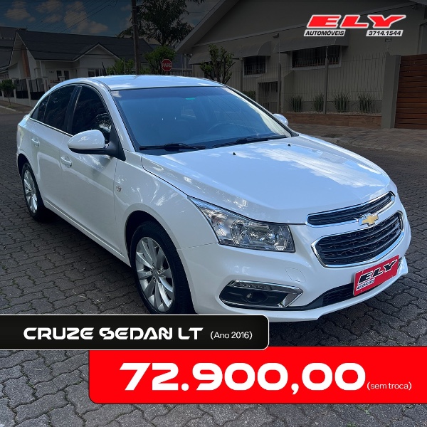 CHEVROLET CRUZE LT 1.8 16V FLEXPOWER 4P AUT. - 2016