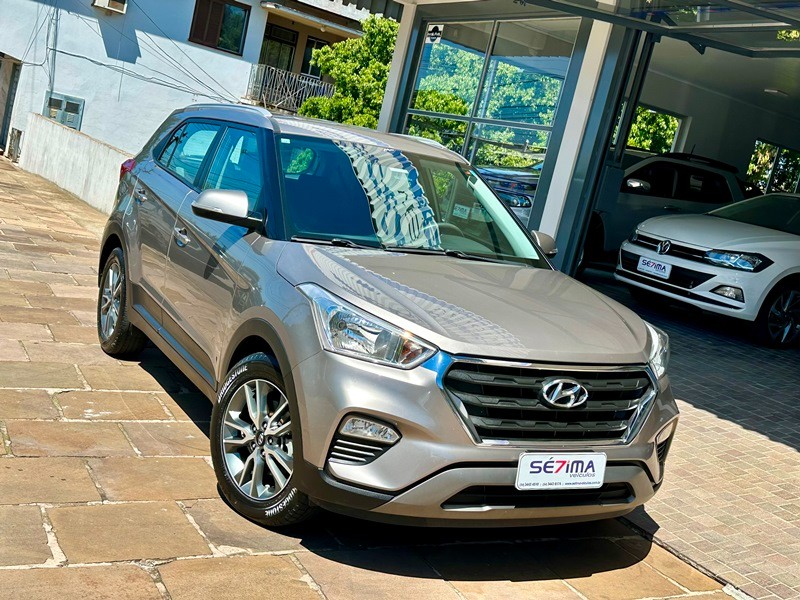 HYUNDAI CRETA PULSE PLUS 1.6 2017/2018 SÉTIMA VEÍCULOS GUAPORÉ / Carros no Vale