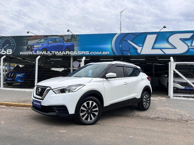 NISSAN KICKS S 1.6 16V FLEX 5P AUT 2018/2018 LS MULTIMARCAS VENÂNCIO AIRES / Carros no Vale