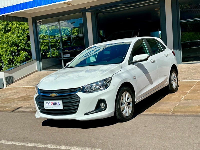 CHEVROLET ONIX LT 1.0 TURBO AT 2019/2020 SÉTIMA VEÍCULOS GUAPORÉ / Carros no Vale