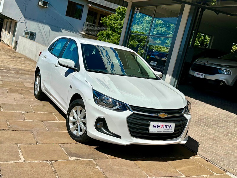 CHEVROLET ONIX LT 1.0 TURBO AT 2019/2020 SÉTIMA VEÍCULOS GUAPORÉ / Carros no Vale