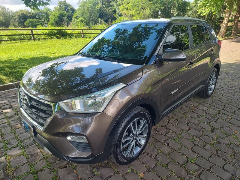 HYUNDAI CRETA 1.6 16V FLEX PULSE AUTOMÁTICO 2017/2017 BRS VEÍCULOS BOM RETIRO DO SUL / Carros no Vale