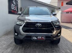 TOYOTA HILUX CABINE DUPLA HILUX CD SRX 4X4 2.8 TDI 16V DIESEL AUT. /2021 IDEAL VEÍCULOS LAJEADO / Carros no Vale