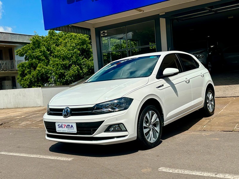 VOLKSWAGEN POLO HIGHLINE 1.0 200 TSI 2018/2019 SÉTIMA VEÍCULOS GUAPORÉ / Carros no Vale