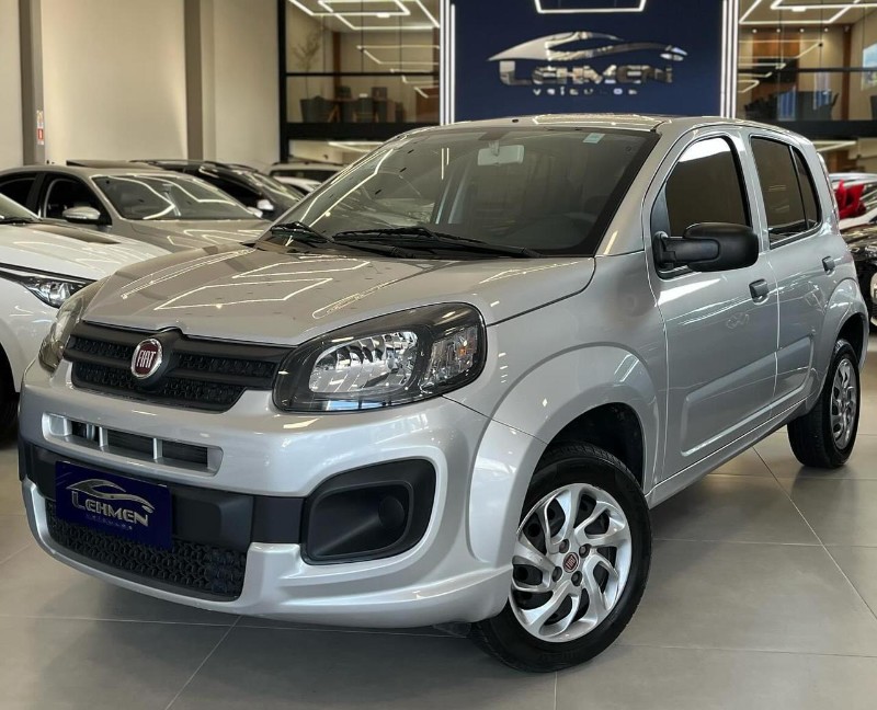 FIAT UNO 1.0 ATTRACTIVE 8V 2021/2021 LEHMEN VEÍCULOS VENÂNCIO AIRES / Carros no Vale