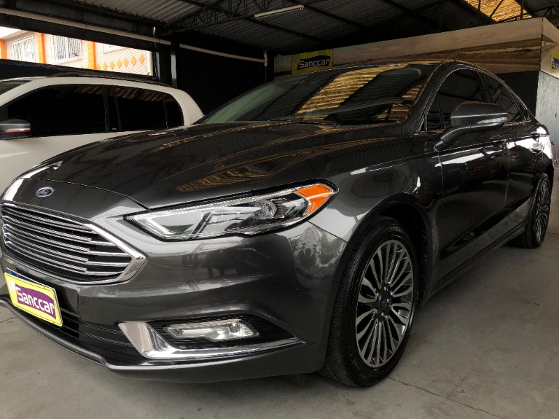 FORD FUSION 2.0 TITANIUM ECOBOOST FWD 2018/2018 SANCCAR VEÍCULOS SANTA CRUZ DO SUL / Carros no Vale