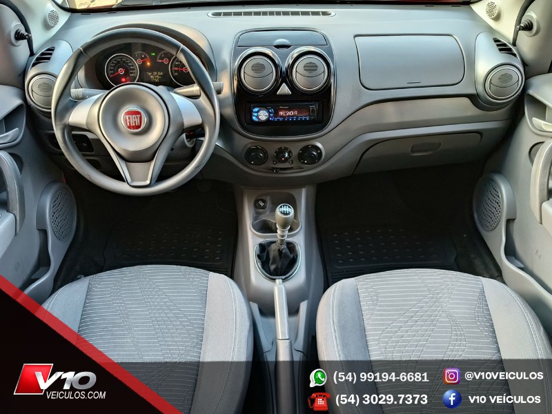 FIAT PALIO ATTRACTIVE 1.0 EVO FIRE FLEX 8V 5P 2013/2013 V10 VEÍCULOS CAXIAS DO SUL / Carros no Vale