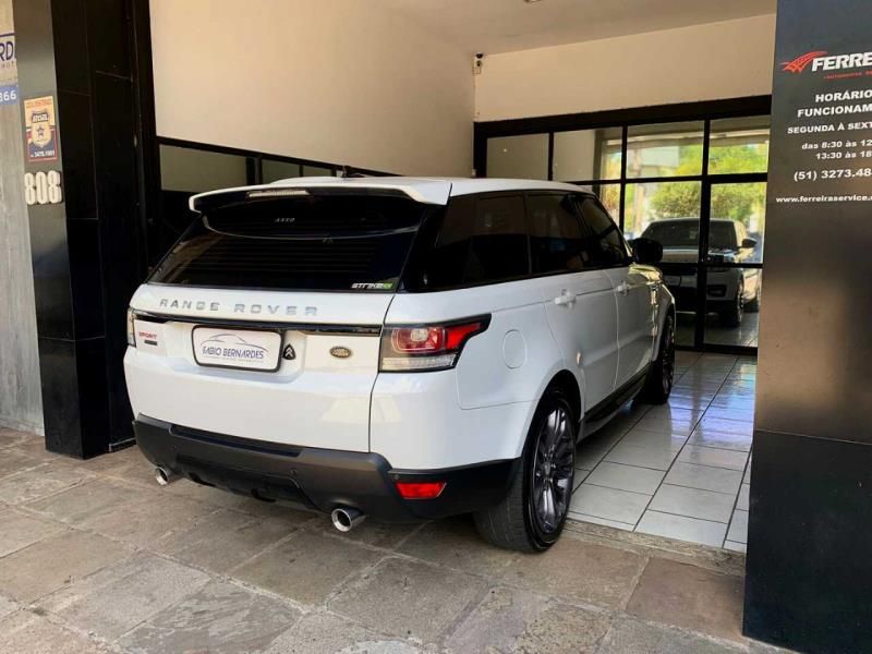 LAND ROVER RANGE ROVER SPORT 5.0 HSE SUPERCHARGED 4X4 V8 32V GASOLINA 4P AUTOMÁTICO 2014/2014 FÁBIO BERNARDES PORTO ALEGRE / Carros no Vale