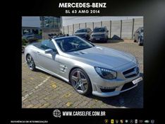 MERCEDES-BENZ SL 63 AMG 5.5 ROADSTER V8 BI-TURBO GASOLINA 2P AUTOMÁTICO 2013/2014 FÁBIO BERNARDES PORTO ALEGRE / Carros no Vale