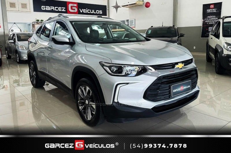 CHEVROLET TRACKER 1.0 12V LT TURBO 2020/2021 GARCEZ VEÍCULOS BENTO GONÇALVES / Carros no Vale