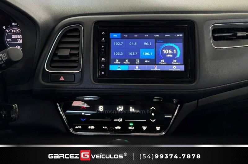 HONDA HR-V 1.8 16V EX 2020/2020 GARCEZ VEÍCULOS BENTO GONÇALVES / Carros no Vale