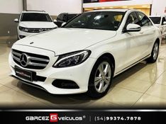 MERCEDES-BENZ C 180 1.6 CGI EXCLUSIVE 16V TURBO 2015/2016 GARCEZ VEÍCULOS BENTO GONÇALVES / Carros no Vale