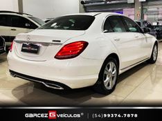 MERCEDES-BENZ C 180 1.6 CGI EXCLUSIVE 16V TURBO 2015/2016 GARCEZ VEÍCULOS BENTO GONÇALVES / Carros no Vale