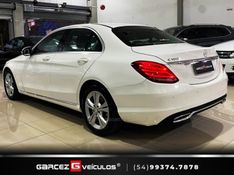 MERCEDES-BENZ C 180 1.6 CGI EXCLUSIVE 16V TURBO 2015/2016 GARCEZ VEÍCULOS BENTO GONÇALVES / Carros no Vale