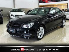 MERCEDES-BENZ C 180 1.6 CGI SPORT 16V TURBO 2013/2014 GARCEZ VEÍCULOS BENTO GONÇALVES / Carros no Vale