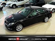 MERCEDES-BENZ C 180 1.6 CGI SPORT 16V TURBO 2013/2014 GARCEZ VEÍCULOS BENTO GONÇALVES / Carros no Vale