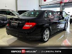 MERCEDES-BENZ C 180 1.6 CGI SPORT 16V TURBO 2013/2014 GARCEZ VEÍCULOS BENTO GONÇALVES / Carros no Vale