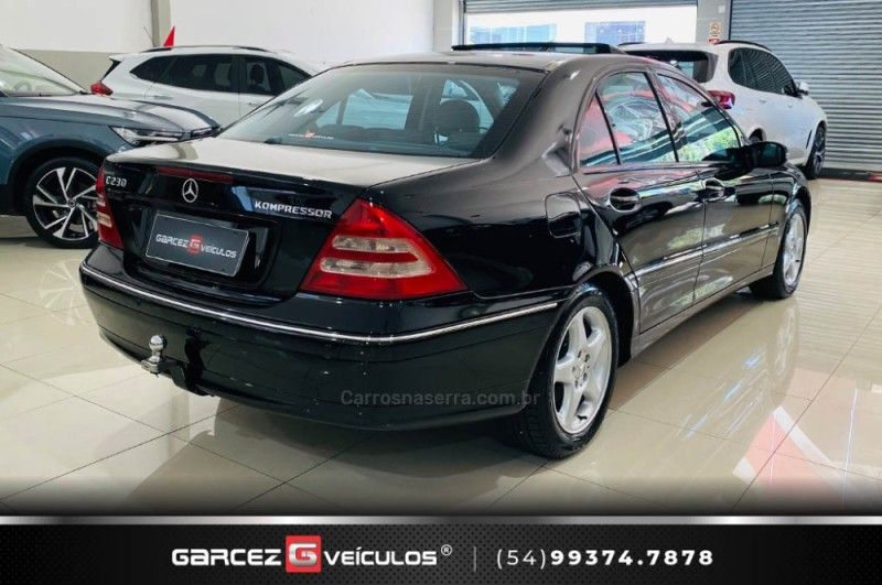 MERCEDES-BENZ C 230 K 1.8 KOMPRESSOR AVANTGARDE 16V 2004/2004 GARCEZ VEÍCULOS BENTO GONÇALVES / Carros no Vale