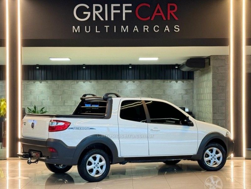 FIAT STRADA 1.4 FREEDOM CD 8V 3P 2019/2020 GRIFFCAR MULTIMARCAS DOIS IRMÃOS / Carros no Vale